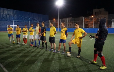 Перше тренування команди